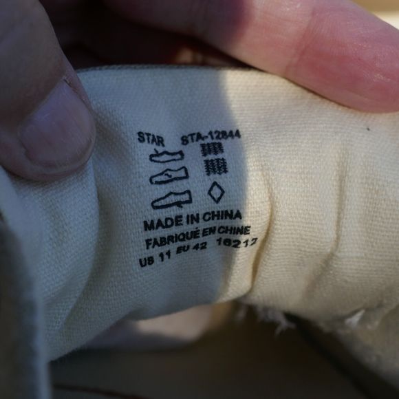 Women's TAOS Star Khaki Canvas Casual Lace Up Comfort Sneakers Shoes size 11 - Picture 8 of 8